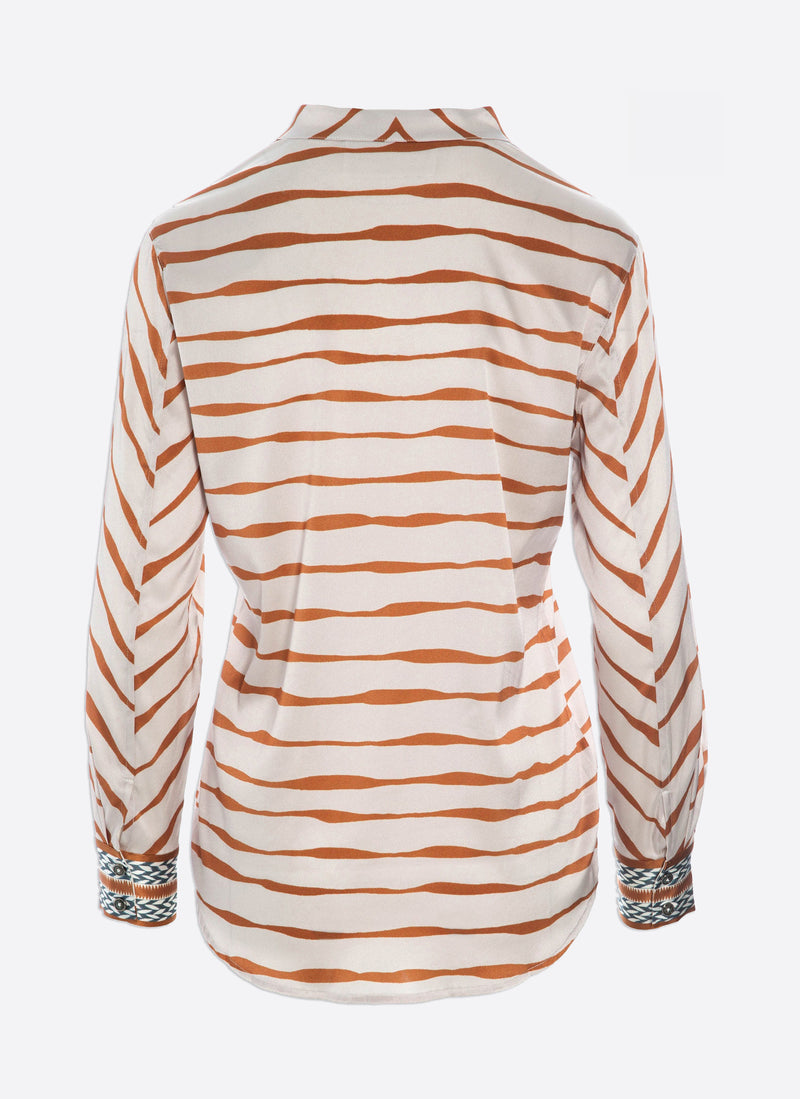 ADDIE SHIRT Ink Stripe