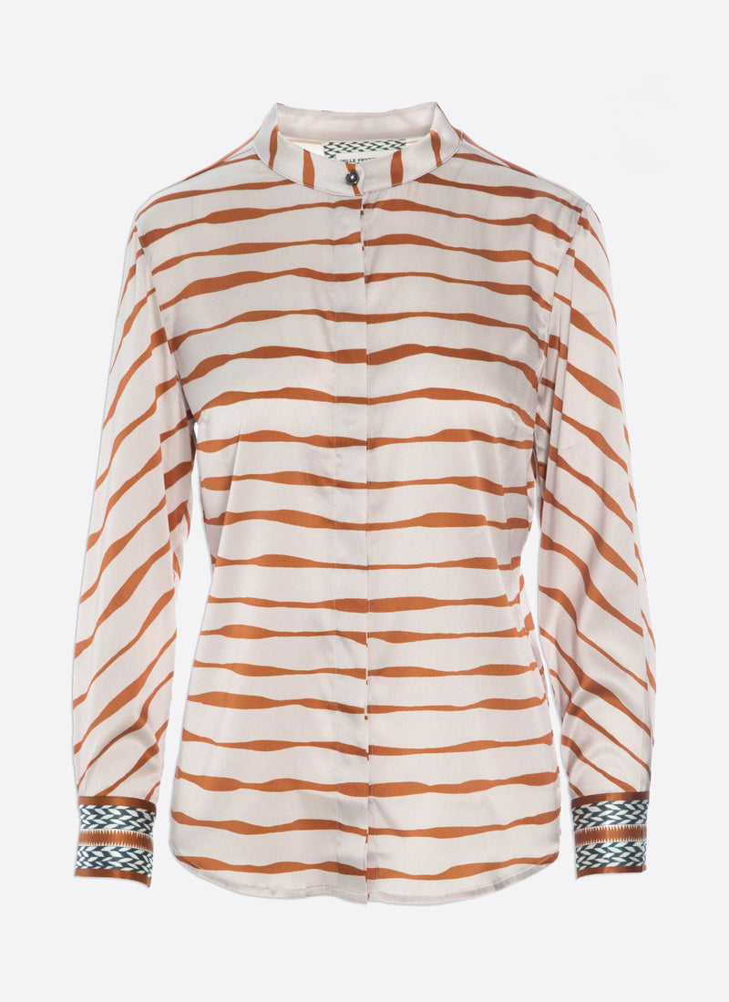 ADDIE SHIRT Ink Stripe