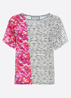 Silke Tee, Mixed Media (Pink)