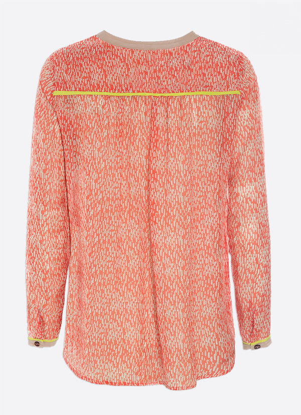 Silke Bluse, coral (2.sort)
