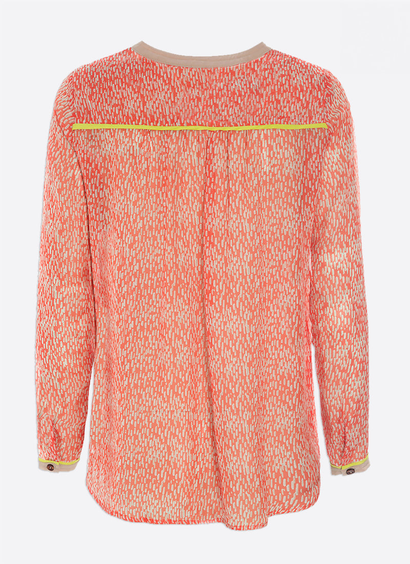 Silke Bluse, coral (2.sort)