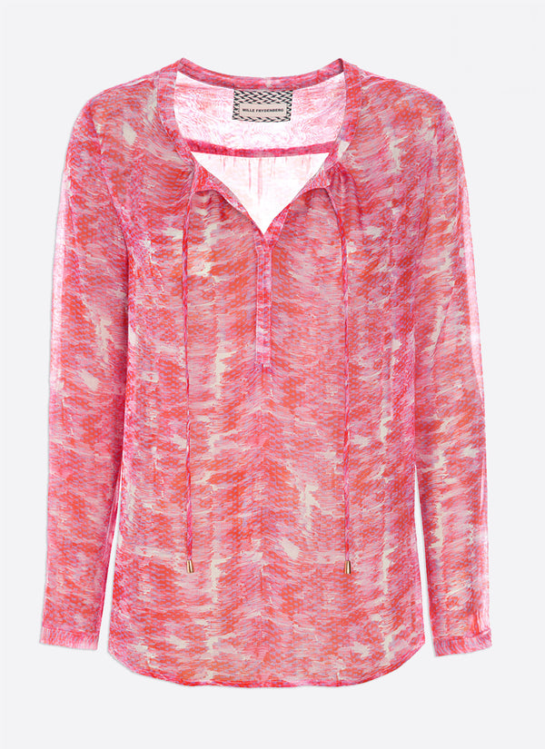 Silke Bluse, pink (2.sort)