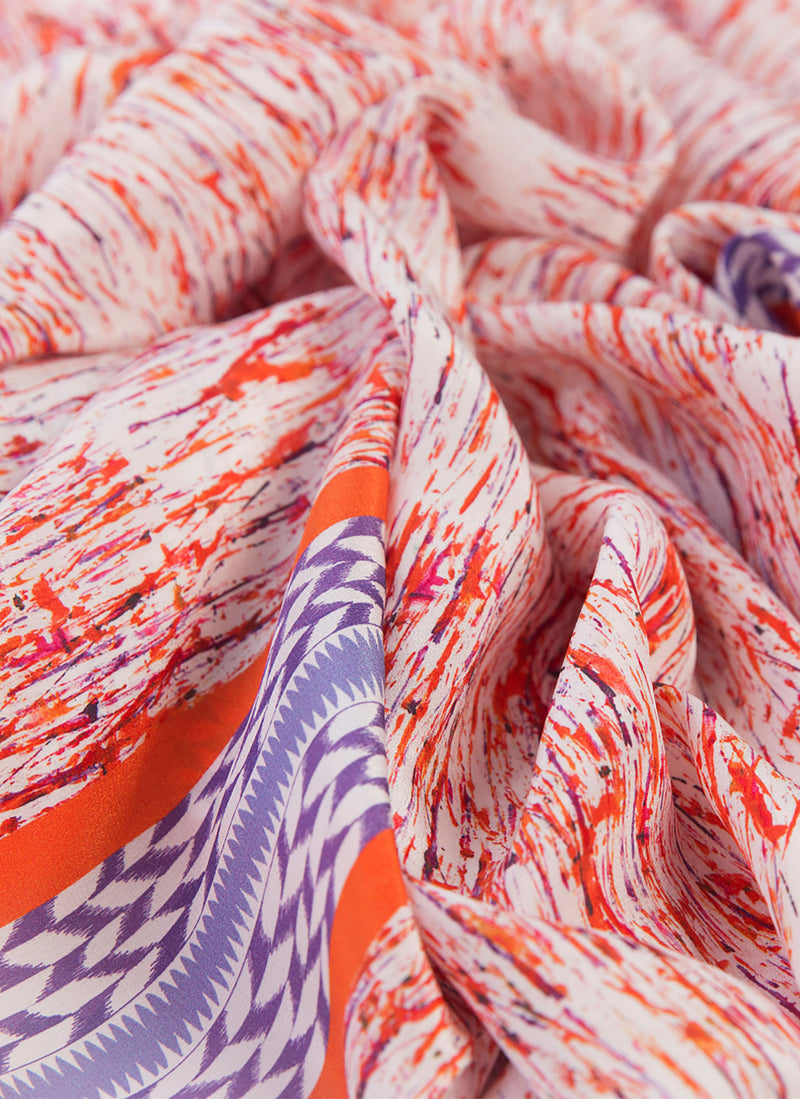 Silketørklæde, Paint Stamp