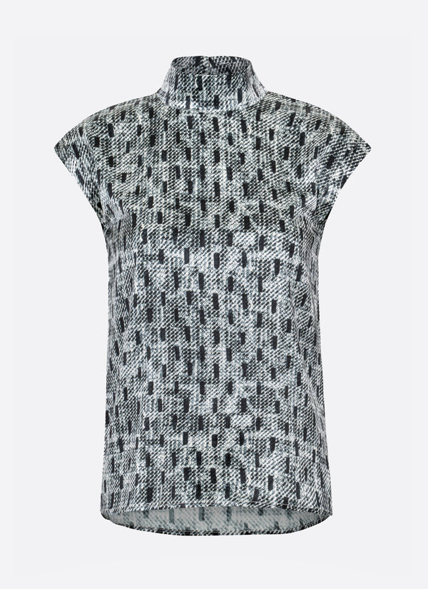 EVE TOP Graphic Boucleé