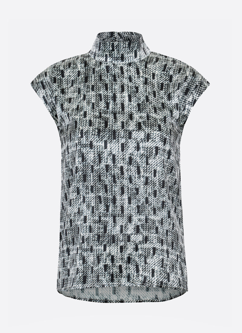 EVE TOP Graphic Boucleé