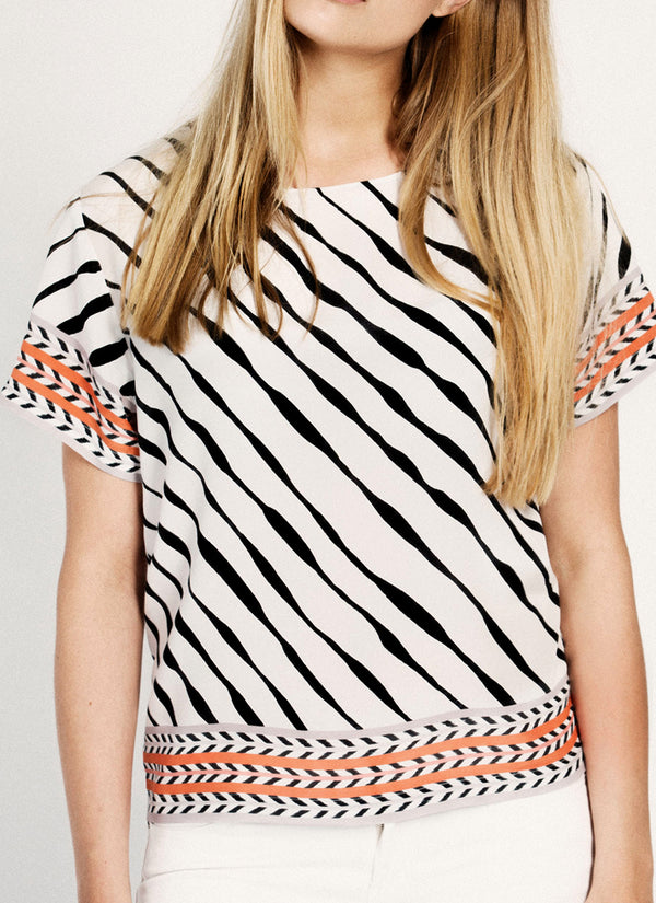 Silke Tee, Ink Stripe