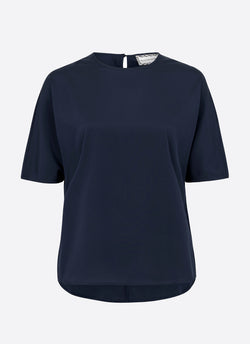 MAURI BLOUSE, NAVY