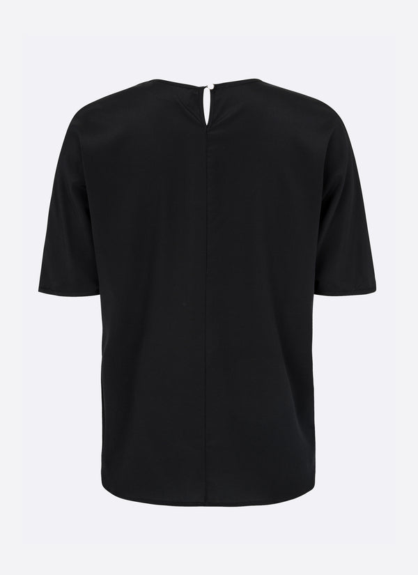 MAURI BLOUSE, BLACK