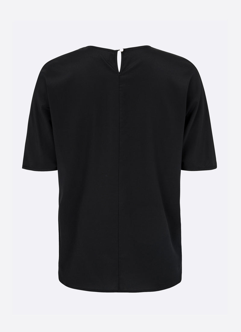 MAURI BLOUSE, BLACK