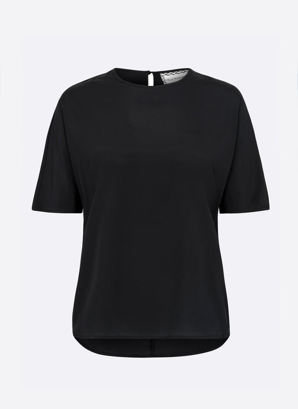 MAURI BLOUSE, BLACK