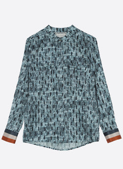 ELOISE SHIRT Graphic Boucleé