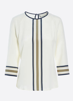 MAEVE BLOUSE Stripe Block
