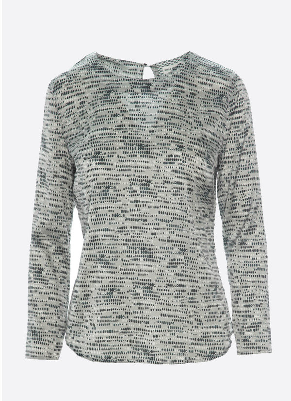 MIMI BLOUSE Paint Snake