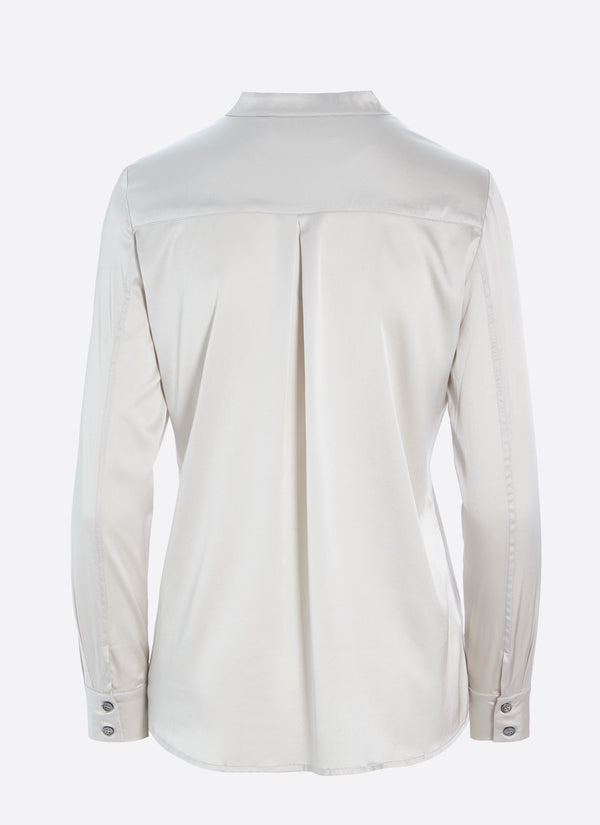 Esme Shirt, Warm Silver