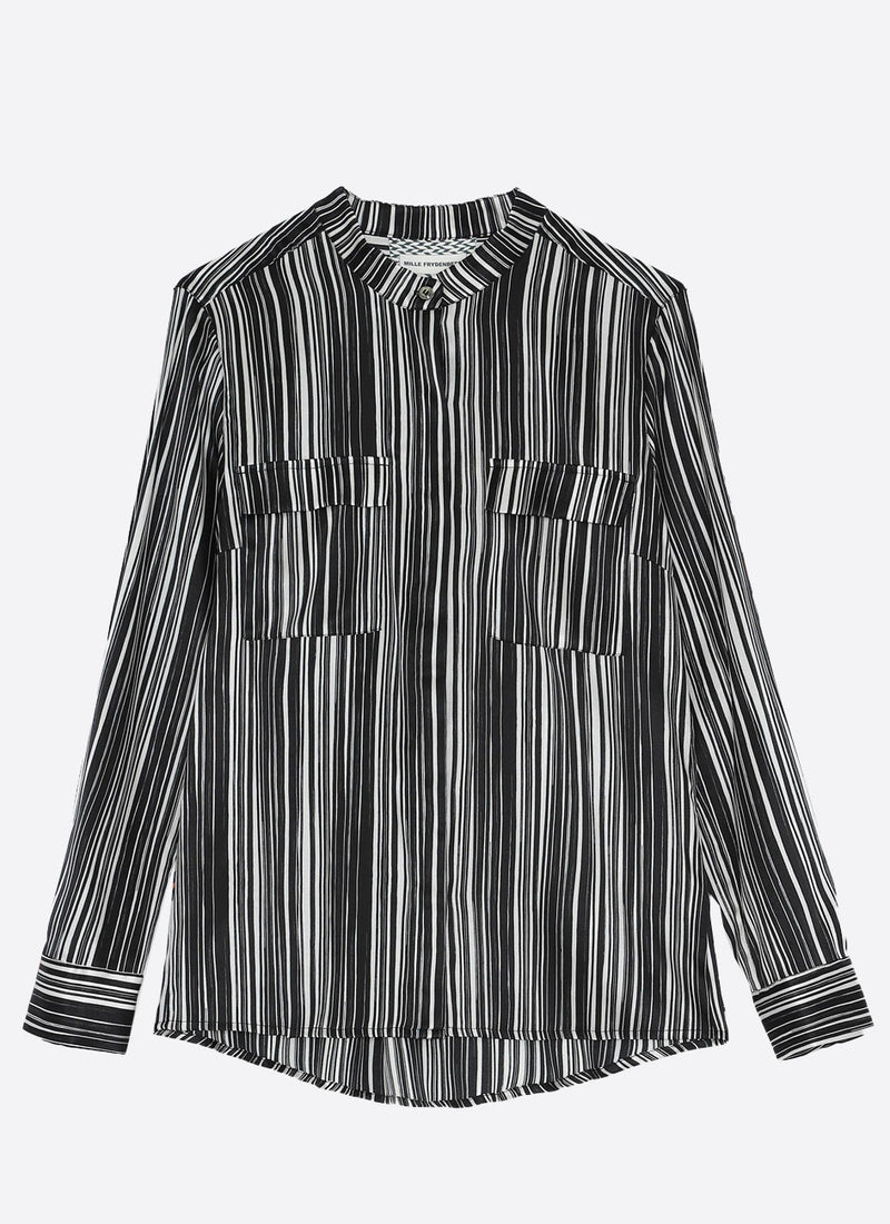 ELOISE SHIRT Paint Stripe
