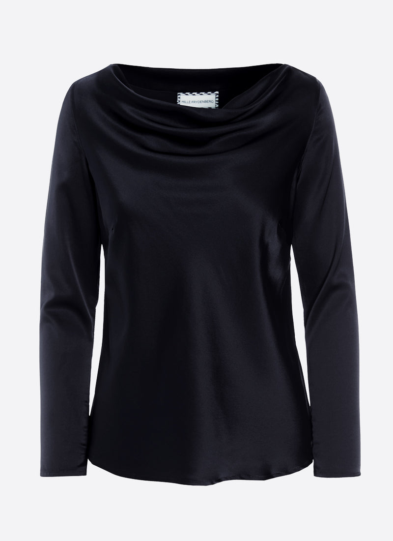 ZOE BLOUSE, Black