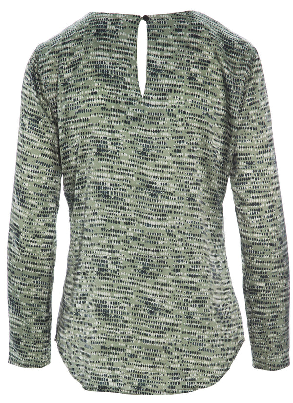 MIMI BLOUSE Paint Snake