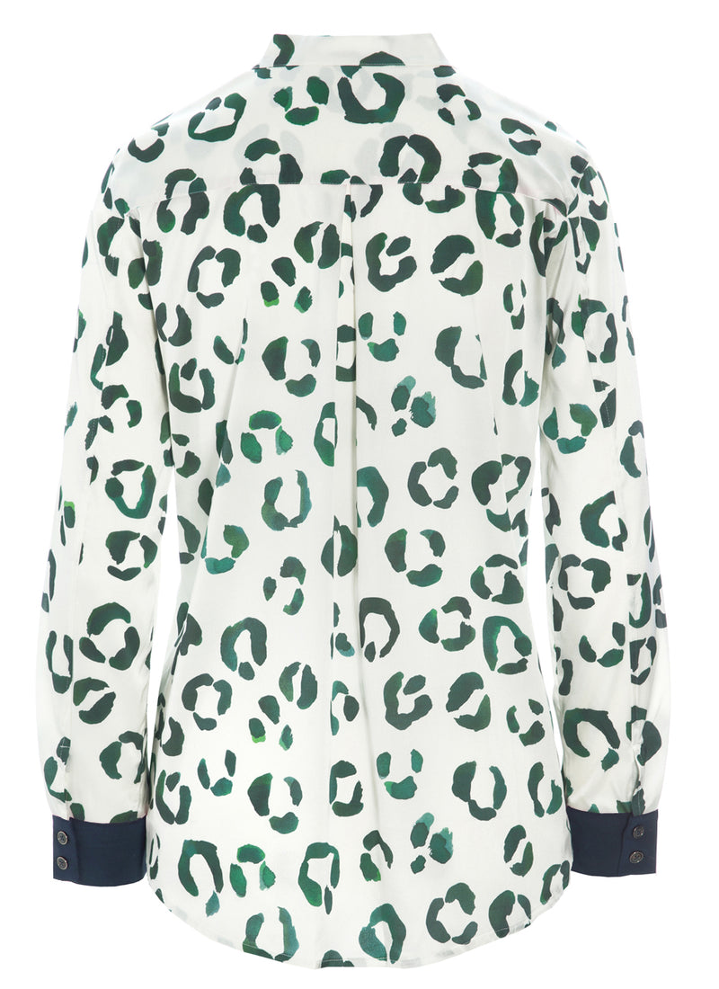 ELOISE SHIRT Aquarelle Leopard